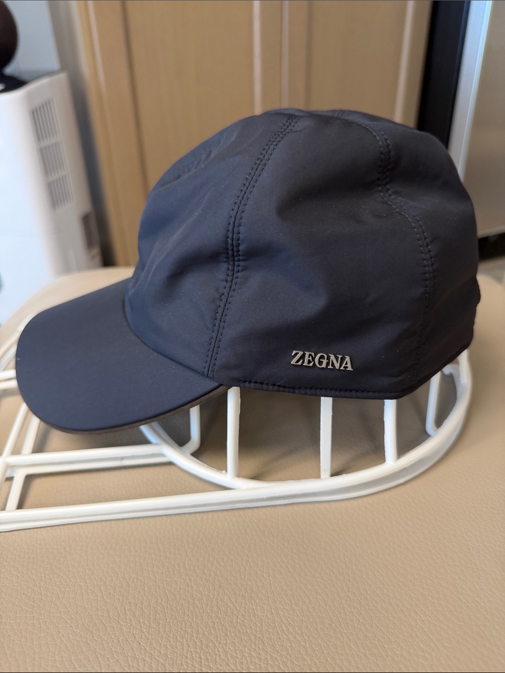 Zegna Men's Navy Performance Cap